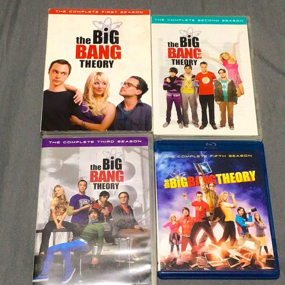 Big Bang Theory Seasons 1-3 & 5